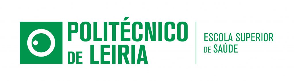 Logo Politécnico de Leiria - Escola Superior de Saúde em verde.
